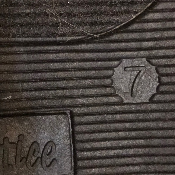 NWT Black, Fluffy, and Bedazzled Justice Boots - Picture 7 of 8